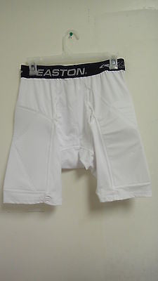 Easton Extra Protective Sliding Short, White - Large    I12101P