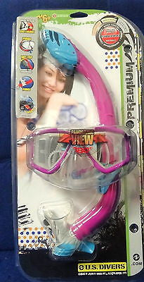 U.S. Divers Youth Viewpoint Jr. Laguna Snorkel LX Mask   D914G