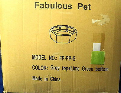 Fabulous Pet Water Resistant Portable  Play Pen  D942O