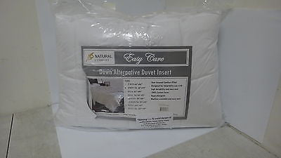 Natural Comfort Classic Heavy Fill Goose Down Alternative Duvet Comforter D3162A