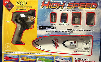 RC NQD HIGH WIND MOSQUITO CRAFT BOAT  D9112F