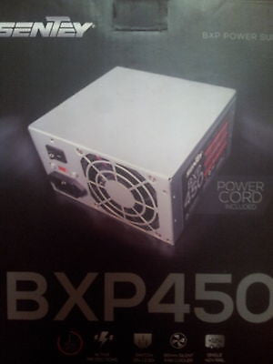 Sentey BXP450 Power Supply / ATX 12V / 80 mm Bearing Fan 115-230V J9189F