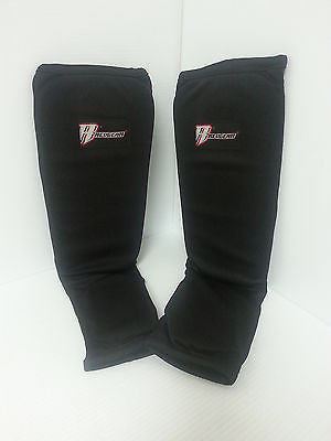 Revgear Shin and Instep Pads, Black - XL   I7227D