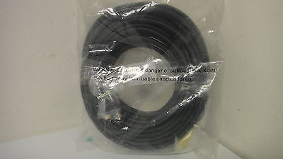 Monoprice 25ft S-Video Cable, Black   I192F