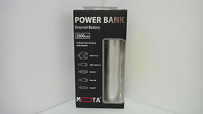 MOTA 2600mAh Premium Ultra Portable Charger High Quality Battery Stick  I3303P