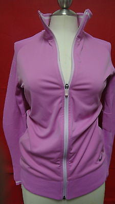 Nike Women's Dri-Fit Cover Up Golf Jacket-Pink  XS J315G