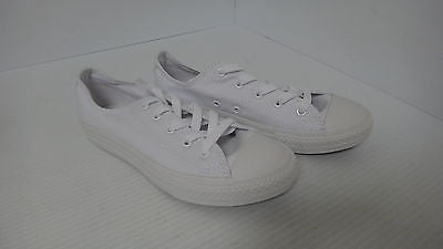 Converse 316828F Youth CT Spec OX Sneakers, White - Size 3    I7244O