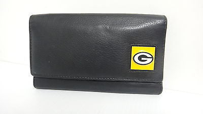 NFL Leather Wallet Women's BLACK D71114B