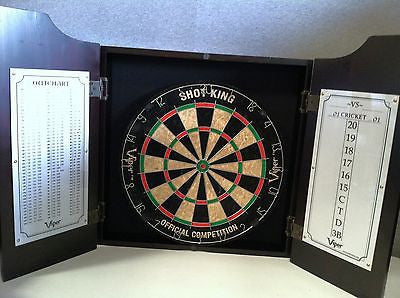 Viper Metropolitan Bristle Dartboard Cabinet   V911GRC