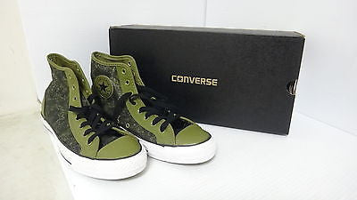 Converse Unisex Chuck Taylor Overlay Hi Cactus Sneakers, Camo Army   I7238R