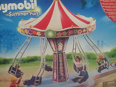 PLAYMOBIL 5548 Summer Fun Chain carousel with colourful lighting  J9310H