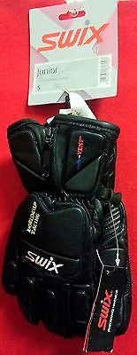 Swix Junior Cortina Alpine World Cup Racing Gloves, Black - Small   I1023Q