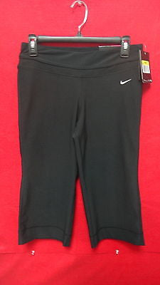 Nike Women's DriFIT Regular Fit Poly Running Capris Black, Small J73012G