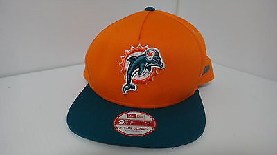 NFL Miami Dolphins Team Flip Historic 9Fifty Snapback Cap, Orange   D3271RB