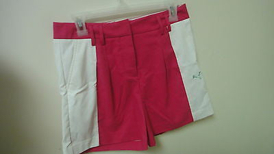 Puma Golf NA Women's Color Block Shorts size-2 J649N