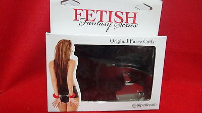 Fetish Fantasy Series Furry Love Cuffs - Black (Package Of 5)