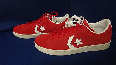 Converse CT All Star Pro Leathr Sneakers Red/11.5 Men -13 Women J7303O