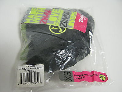 Sexy Zumba Fitness DAYDREAM BOYSHORT - Pack of 2 - XS G6222B