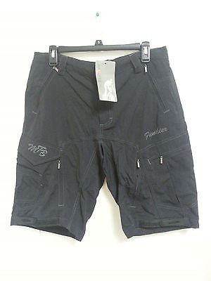 Funkier Bike Men's Baggy Mountain Bike Shorts, Black - XL    I7219C