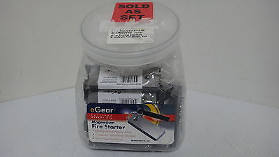 eGear Survival Essentials Magnesium Fire Starter 50 Units Pck D81414B