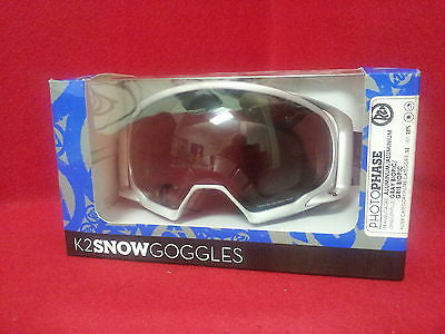 K2 Photophase Goggles, Aluminum/Gray Biopic     I858B