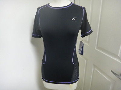 CW-X Women's Short-Sleeved Ventilator Web Top, SIZE: M D3410A