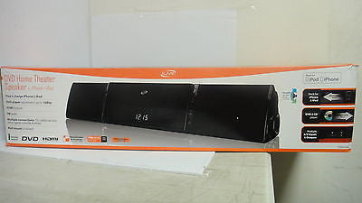 iLive ITDP310B DVD Home Theater Speaker for iPhone and iPod I4234RB