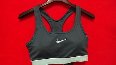 Nike Pro Classic Padded Bra Balsam Green  Size-L J7311G