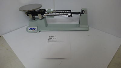 Frey Scientific Triple Beam Balance, 610g Capacity, 0.1g Readability   D3112Q