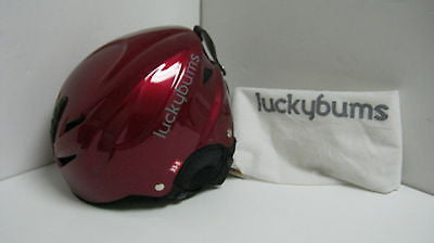 Lucky Bums Kids Snow Sport Helmet with Fleece Liner, Red  size XS-S (G2276 O)