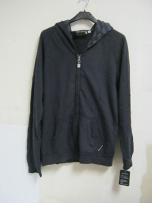 Jillian Michaels Collection by K-Swiss Women's Slim Hoody - Charcoal - XL G6224B