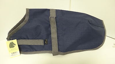 High Spirit Dog Rain Coat, NAVY/16"   D3265E