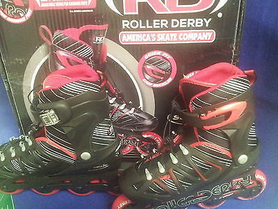 Roller Derby Boy's Stinger2.5 Adjustable Inline Skate J9141I