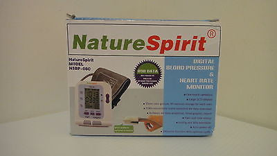 NatureSpirit NSBP-08C Up-Arm Digital Blood Pressure (I181A)