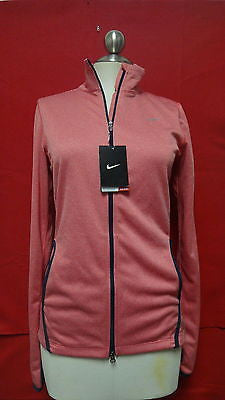 Nike Women's Dri-Fit Lightweight Running Jacket-Light Red -Small  J7314G