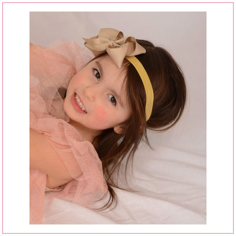 Headband 4inch Basic Bow