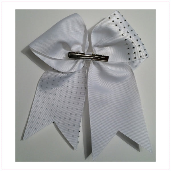 Rhinestone Cheer Bow