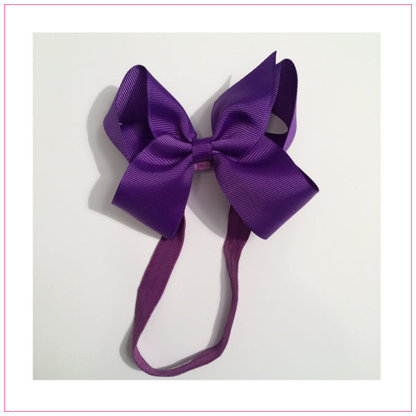 Headband 4inch Basic Bow