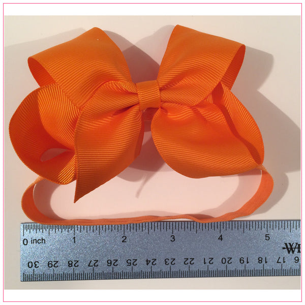 Headband 4inch Basic Bow