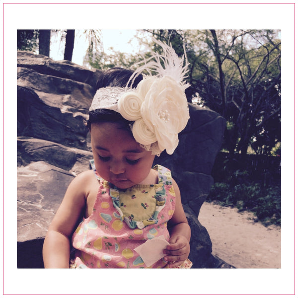 Boutique Abby Flower Headband