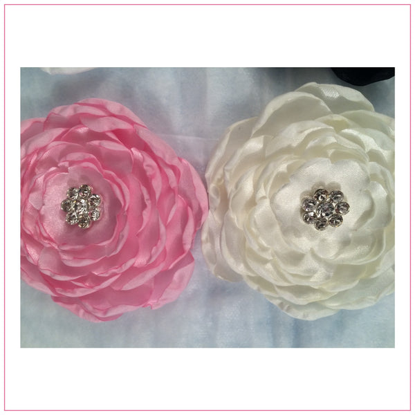 Sophie Satin Flower Headband