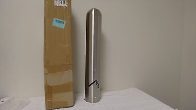 Rubbermaid Commercial FG9W3101 Stainless Steel Base-Mount Canister   D8910