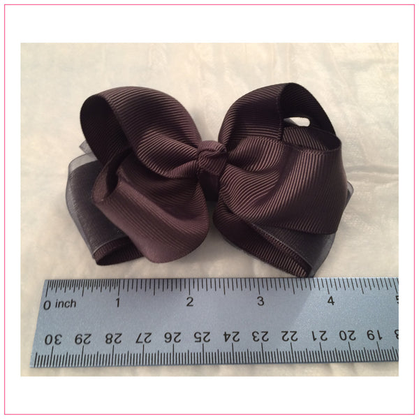 Organza 4-inch Hair Bow