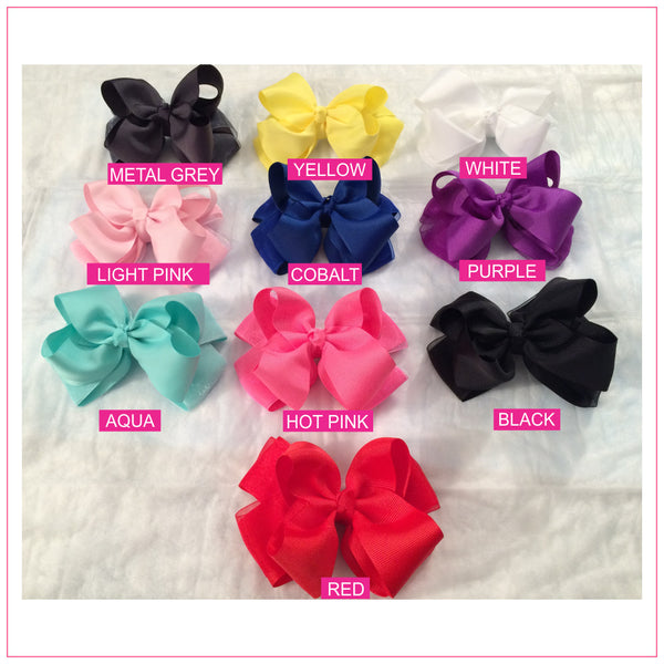 Organza 4-inch Hair Bow