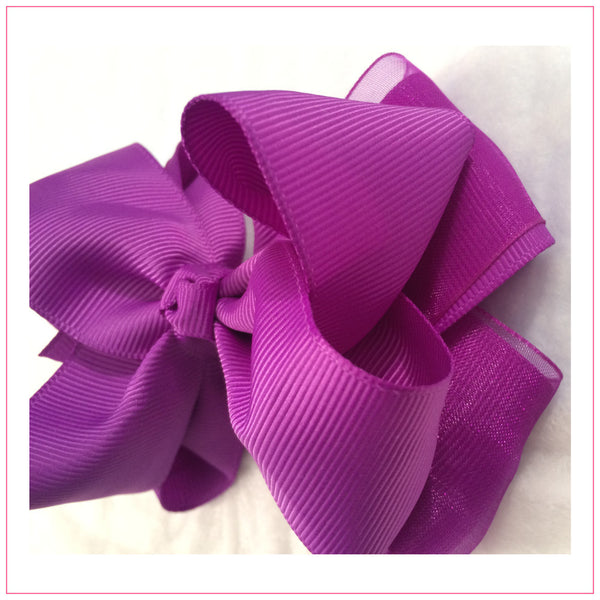 Organza 4-inch Hair Bow