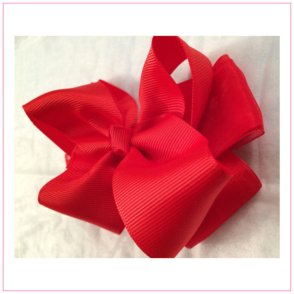 Organza 4-inch Hair Bow