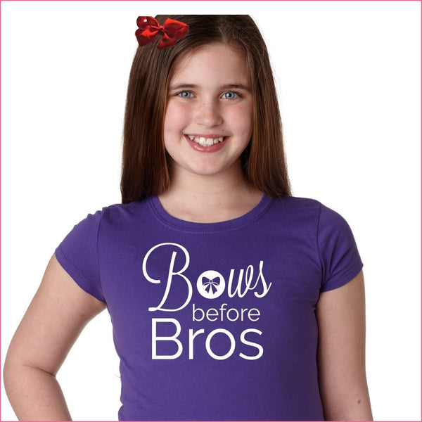 Bows Before Bros Tee