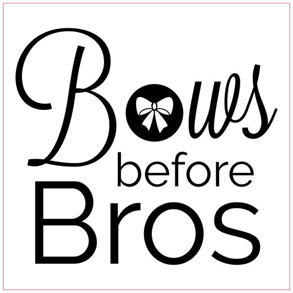 Bows Before Bros Tee