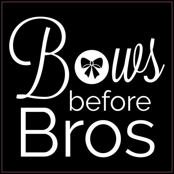 Bows Before Bros Tee