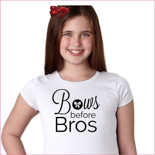 Bows Before Bros Tee